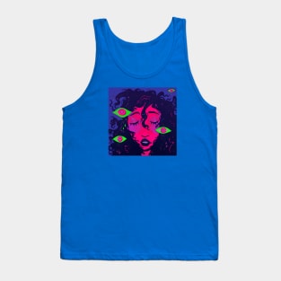 Dreaming with eyes closed Tank Top